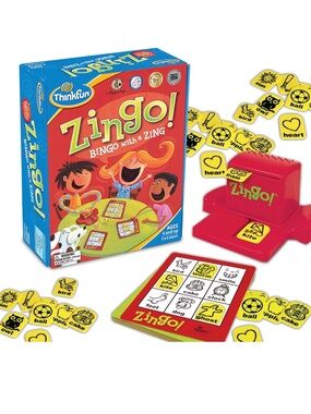 Think! Zingo! Matching Bingo Game